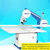 KW-700A máy cắt Kawa ,máy cắt vòng mẫu Km ,khổ bàn 1200 x 1400mm ,size dao 0.45 x 10 x 3500mm