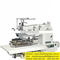 QB008-33048P-VSQ-VSM máy nhiều kim Qingben ,máy 33 kim ,khoảng cách mỗi kim 4.8mm ,kèm bộ căng chỉ thun và bộ đánh bông trang trí